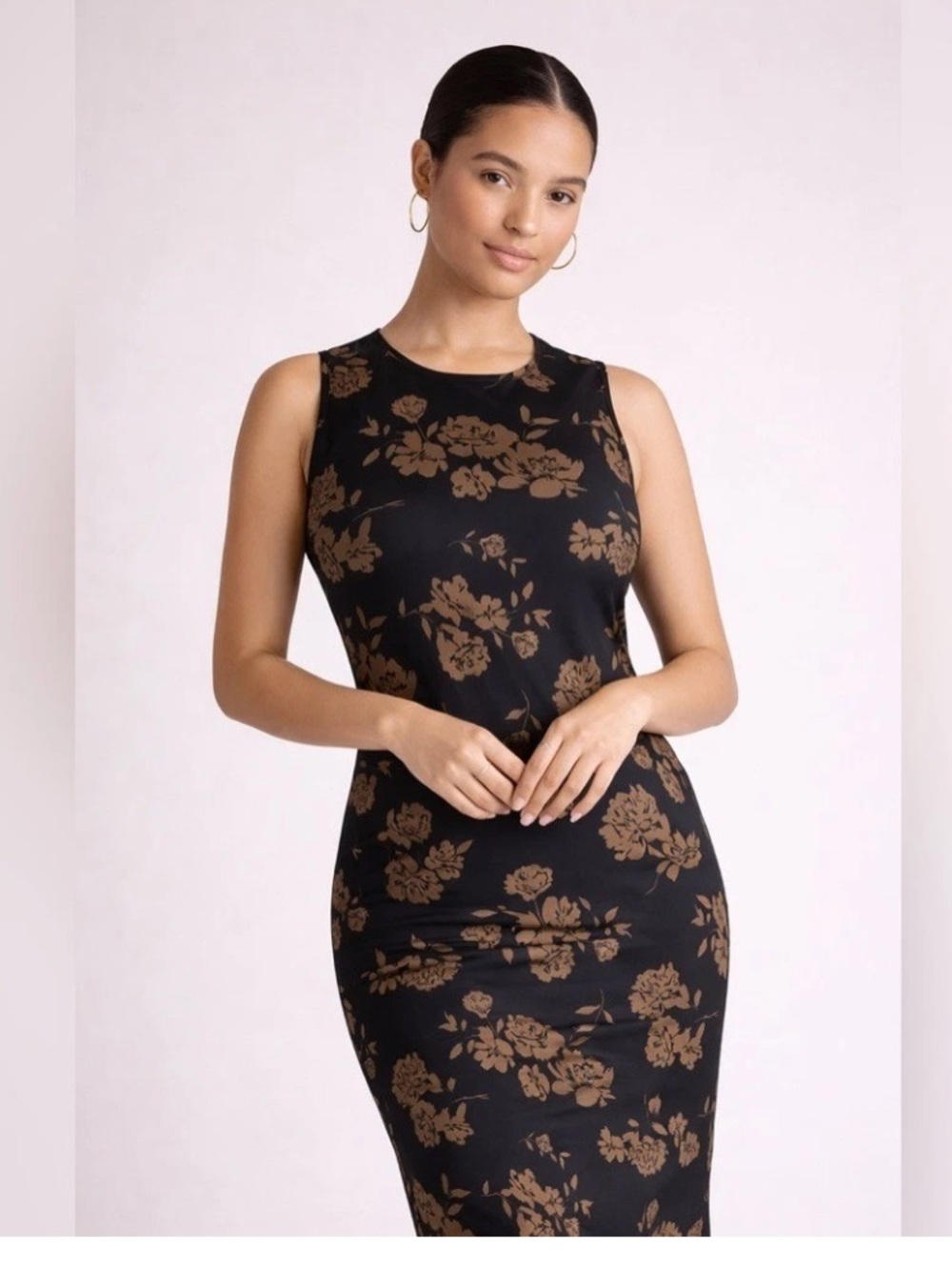 Quince Women Washable
Stretch Silk Tank Midi Dress
Caper Eclipse L - Picture 2 of 8